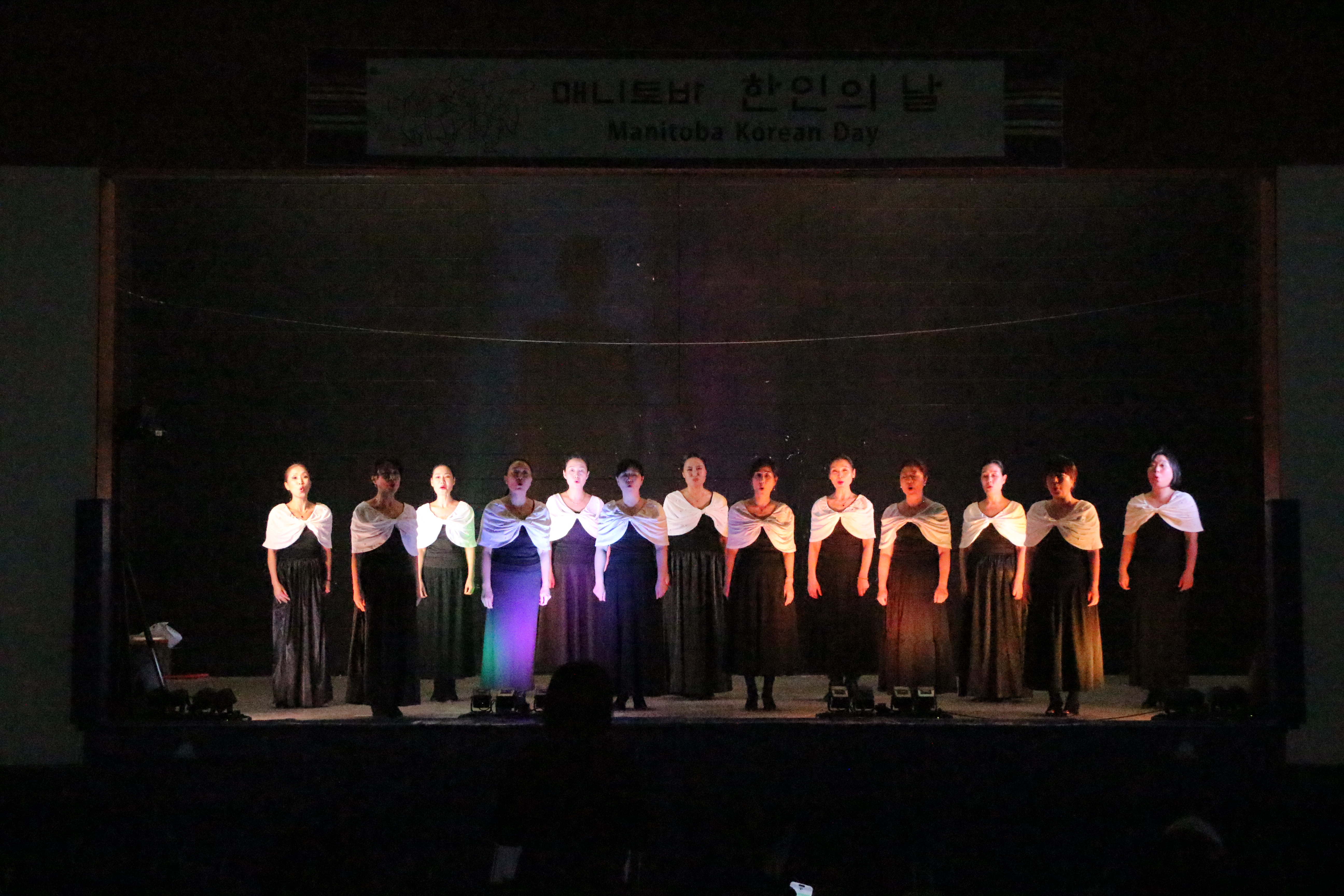 코아합창단 공연 모습