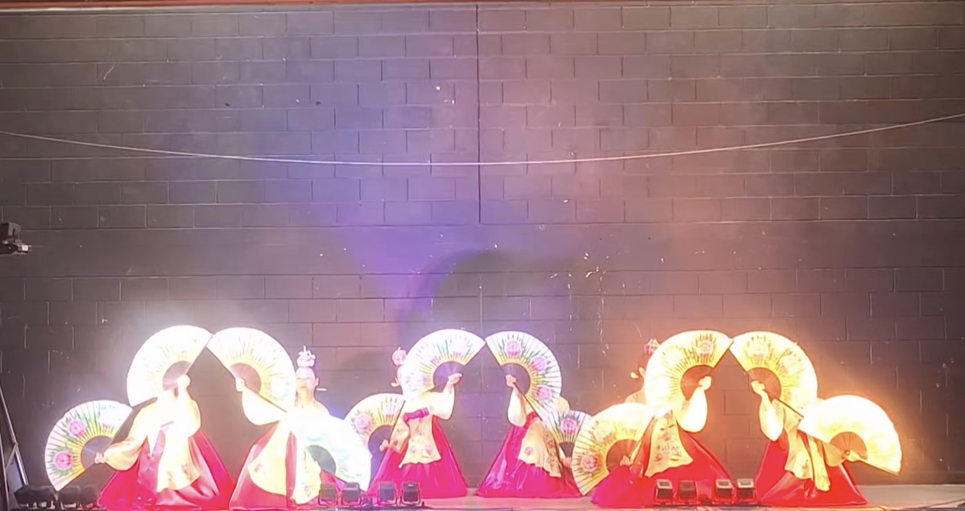 한국 무용 강좌 모습